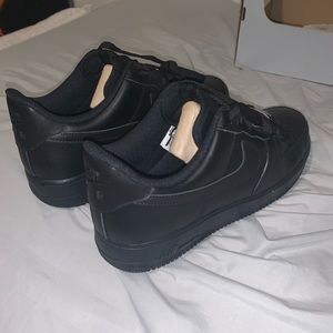All black Air Force 1s